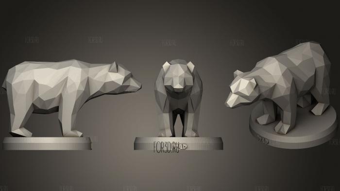 Polygonal Bear